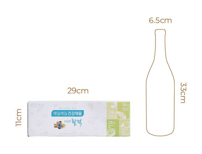 상품상세>[동우농산] 에브리데이넛츠 아침에 활력 20g×25입