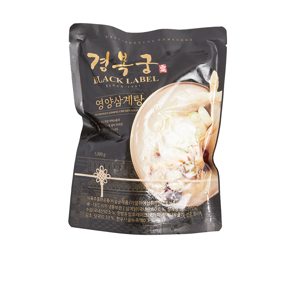 상품상세>[경복궁BLACK] 영양삼계탕 1000g (냉동) [경복궁BLACK] 영양삼계탕 1000g (냉동)
