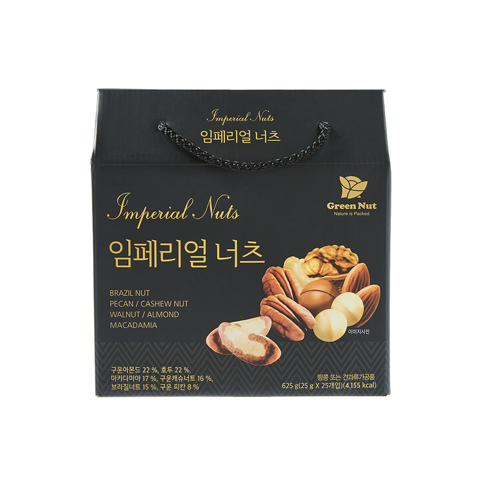 상품상세>[동우농산] 임페리얼 넛츠 (리뉴얼) 25g×25입 [동우농산] 임페리얼 넛츠 (리뉴얼) 25g×25입