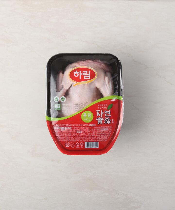 상품상세>[하림] 자연실록 통닭 9호 (830g)