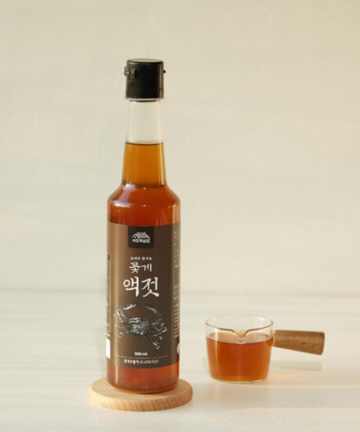 상품접근오류 - 현대식품관 [식도락푸드] 꽃게액젓 500ml