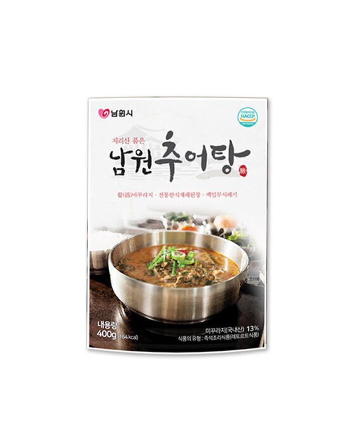 상품접근오류 - 현대식품관 [남원미꾸리추어탕] 지리산 품은 남원 추어탕 400g