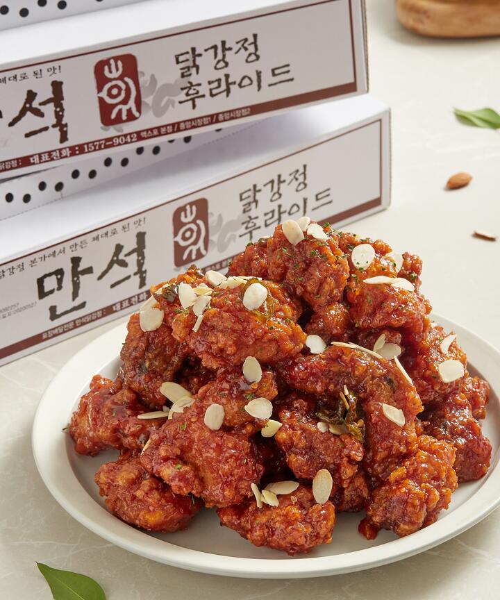 상품접근오류 - 현대식품관 [만석닭강정] 보통맛(예약)