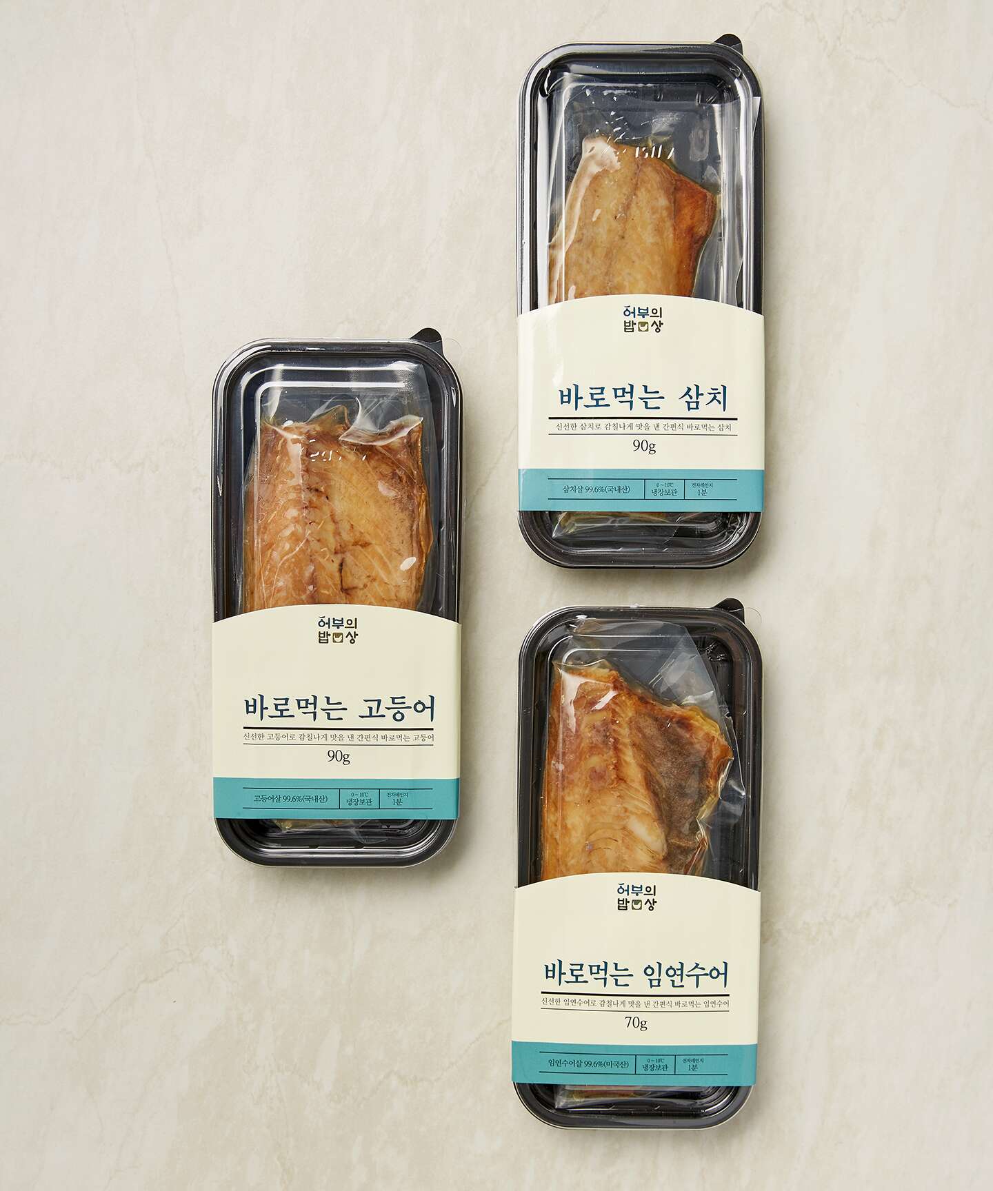 [어부의밥상] 바로먹는 생선 90g (3종) - 현대식품관 [어부의밥상] 바로먹는 생선 90g (3종)