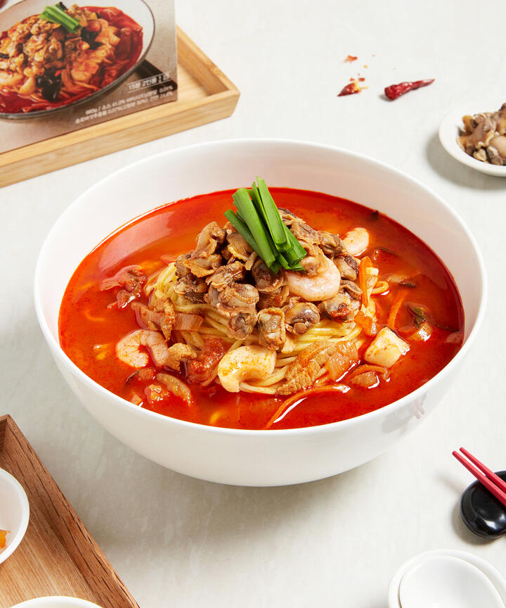 상품접근오류 - 현대식품관 [모두의맛집 X 조기종의 향미각] 알꼬막 짬뽕