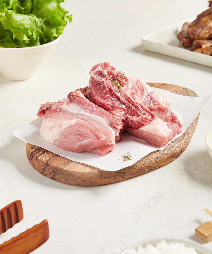 상품접근오류 - 현대식품관 [설성목장] 제주 설성한돈 생주먹갈비 600g