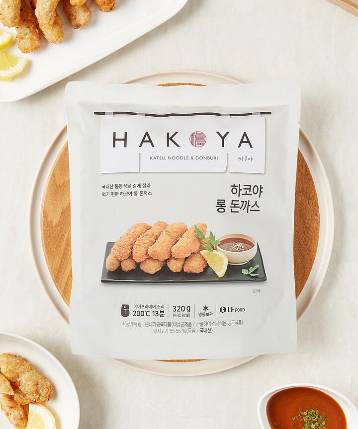 상품접근오류 - 현대식품관 [하코야] 롱 돈까스 (320g)