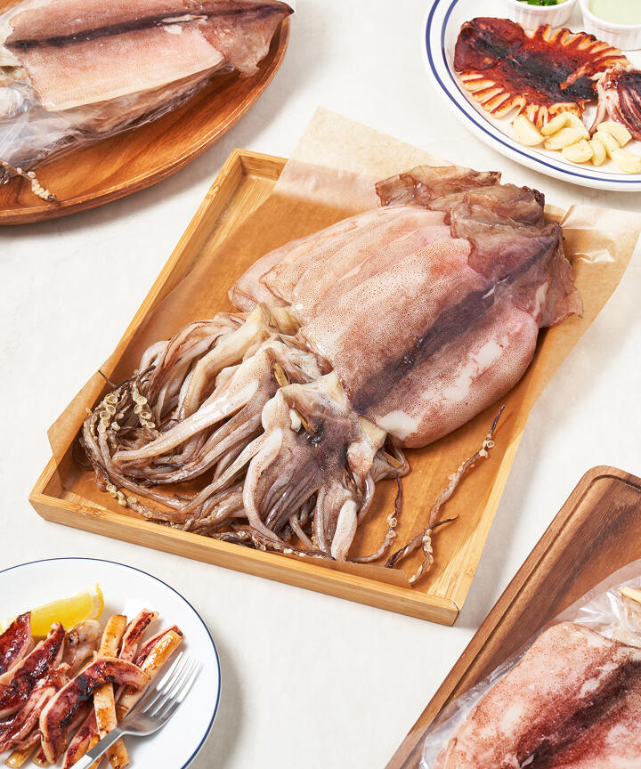 상품접근오류 - 현대식품관 [현대그린푸드] 반건조 오징어 3종 (750g/1.2kg/1.4kg, 택1)