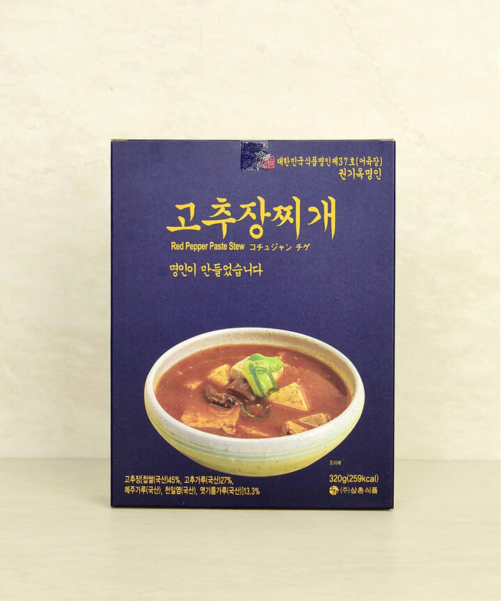 상품상세>[상촌식품] 고추장찌개 320g [상촌식품] 고추장찌개 320g