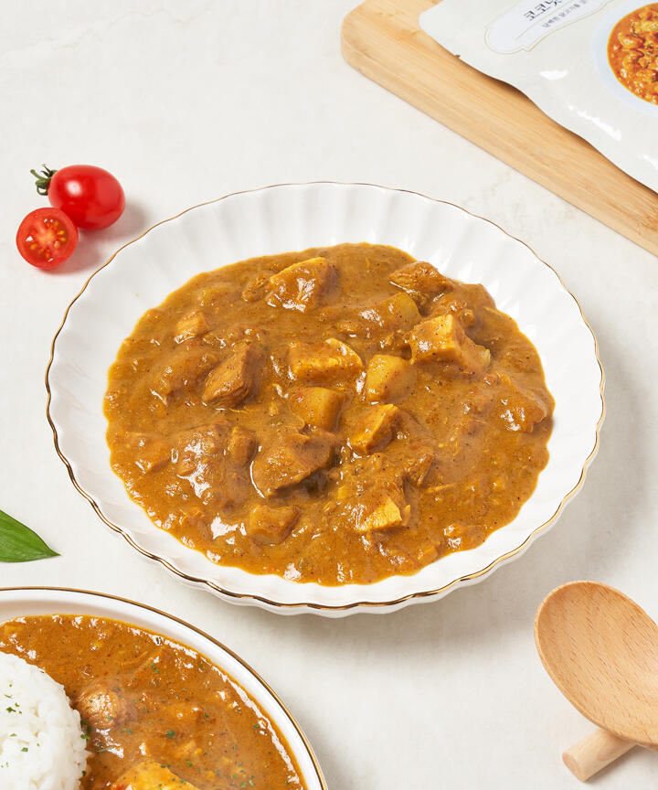 상품접근오류 - 현대식품관 [요이벤] 코코넛크림 치킨 카레 (150g)