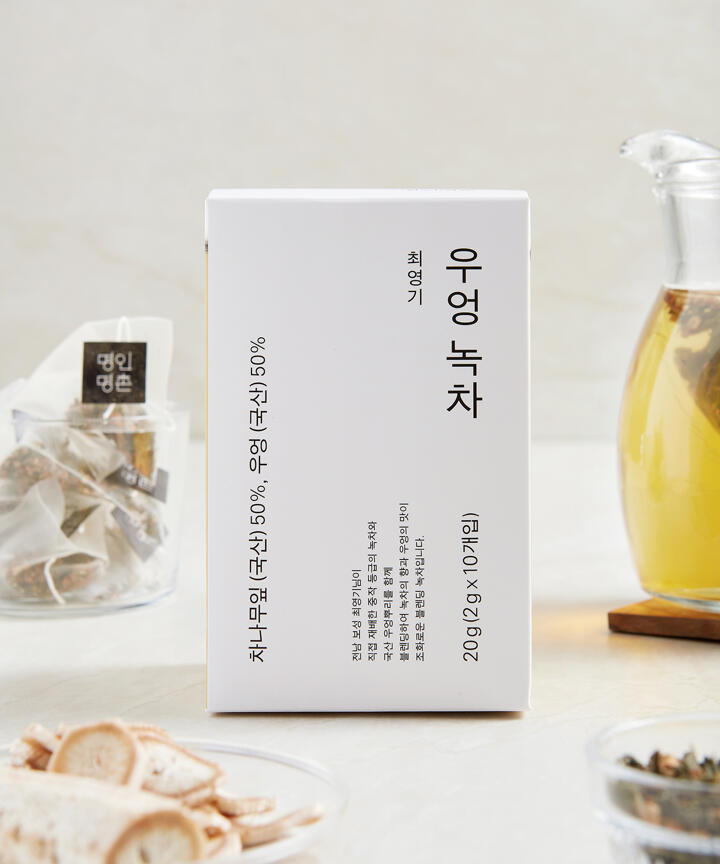 상품상세>[명인명촌] 최영기 우엉 녹차 20g (2g×10개) [명인명촌] 최영기 우엉 녹차 20g (2g×10개)
