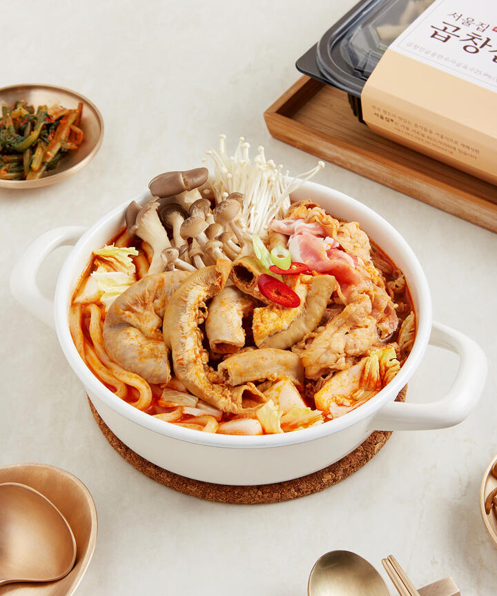 상품접근오류 - 현대식품관 [서울집] 곱창 전골 (965g)
