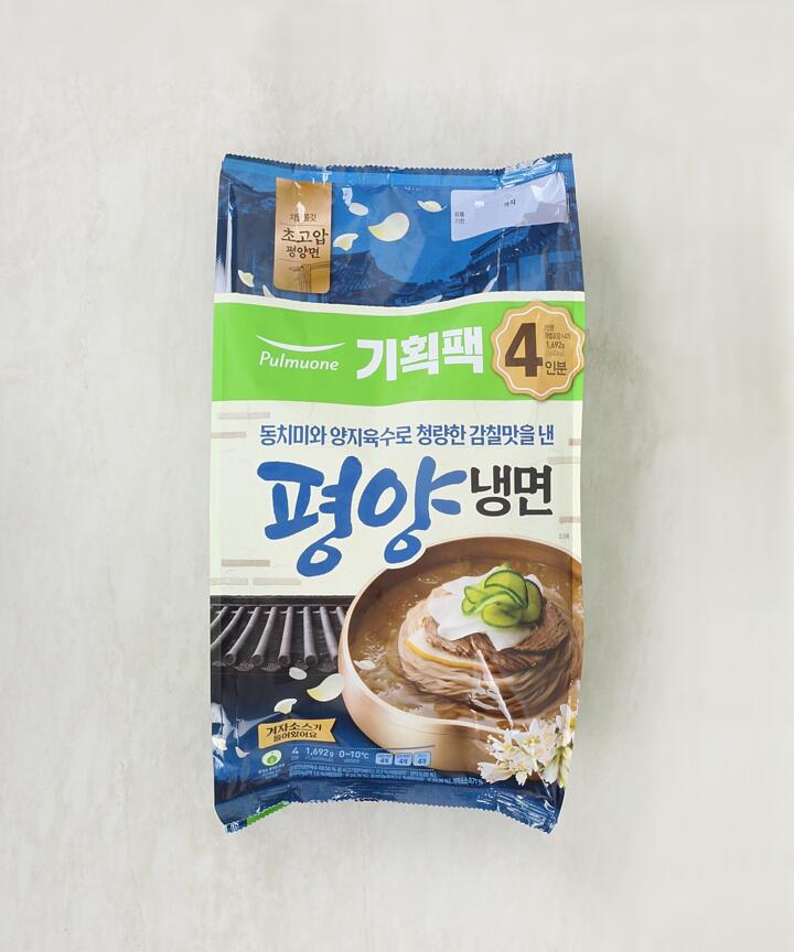 상품접근오류 - 현대식품관 [풀무원] 생가득 평양물냉면 4인기획 (1692g)