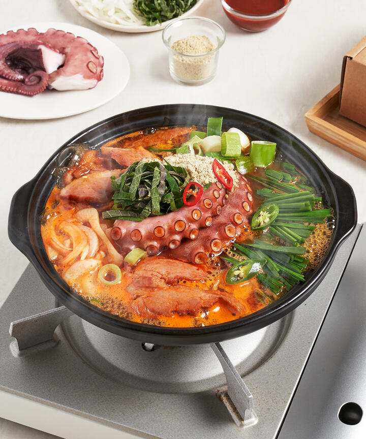 상품접근오류 - 현대식품관 X [삼삼해물] 문어오리탕 밀키트 600g