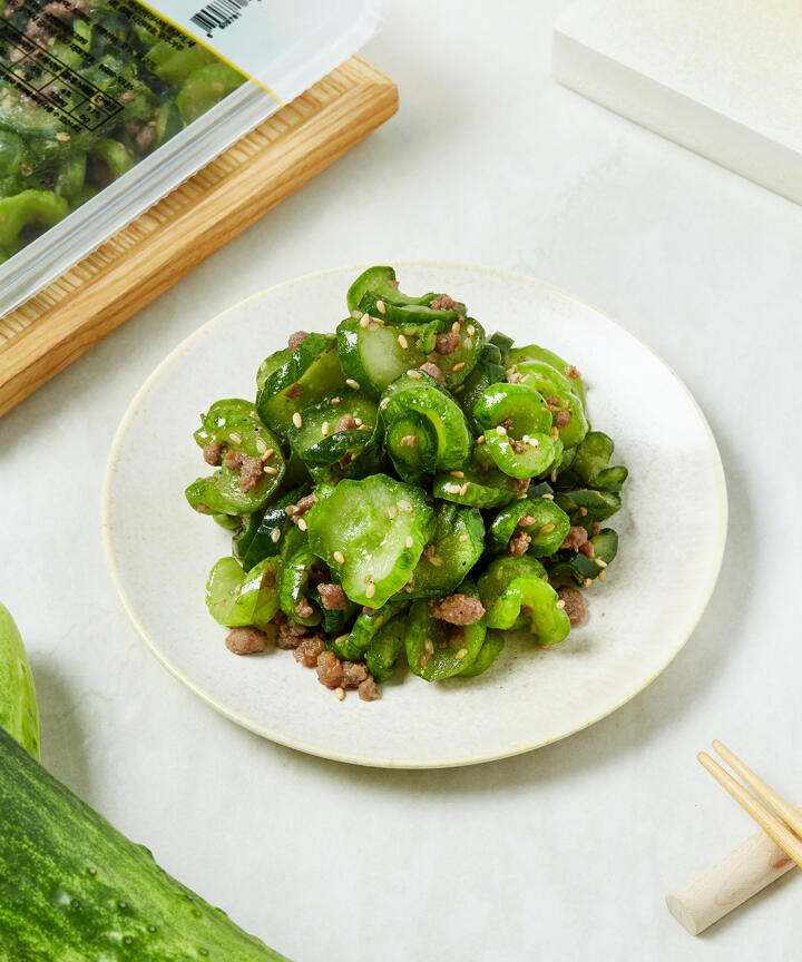 상품상세>[반찬가게 슈퍼키친] 오이소고기볶음 100g [반찬가게 슈퍼키친] 오이소고기볶음 100g