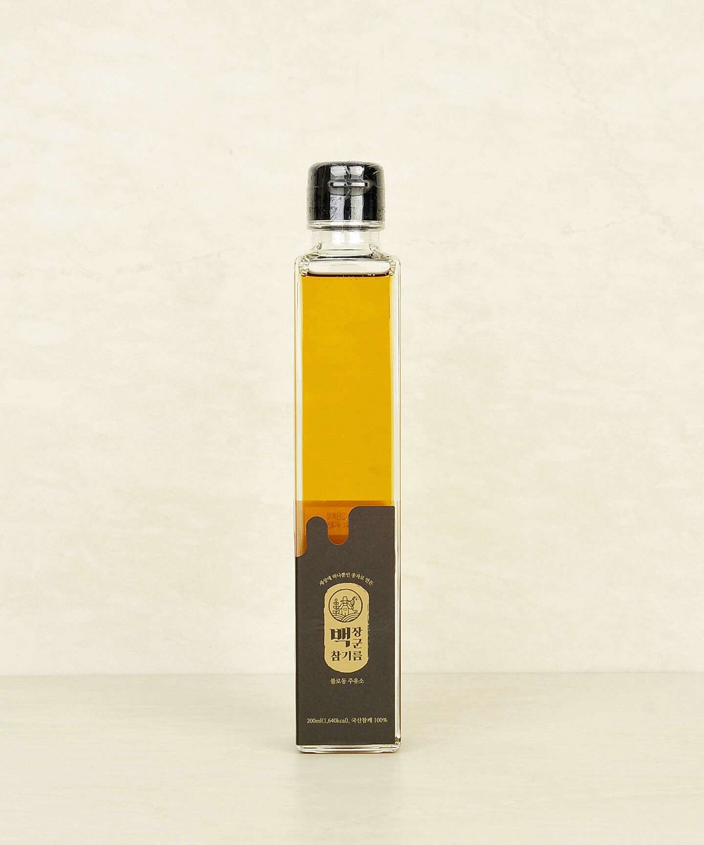 상품상세>[불로동 주유소] 백장군 참기름 (200ml) [불로동 주유소] 백장군 참기름 (200ml)