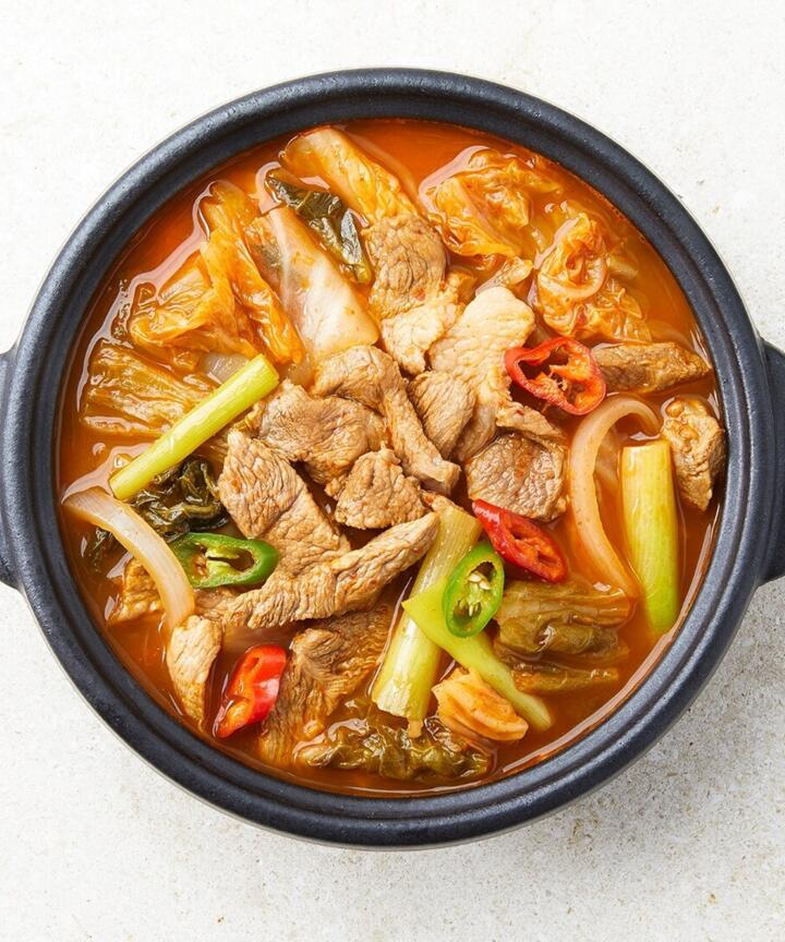 상품접근오류 - 현대식품관 [그리팅] 동물복지 돼지고기 듬뿍 김치찌개 (2인분)