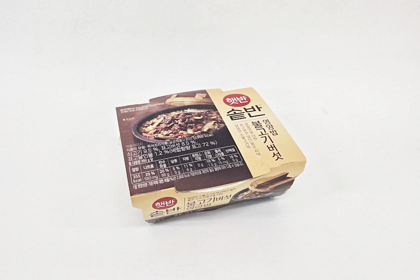 상품상세>[햇반] 솥반 불고기버섯영양밥 200g [햇반] 솥반 불고기버섯영양밥 200g
